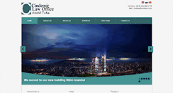 Desktop Screenshot of cindemirlaw.com